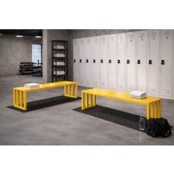 Ławka Metalowa Loft LM-154 Kolor Żółty Rozmiary od 50 cm do 200 cm